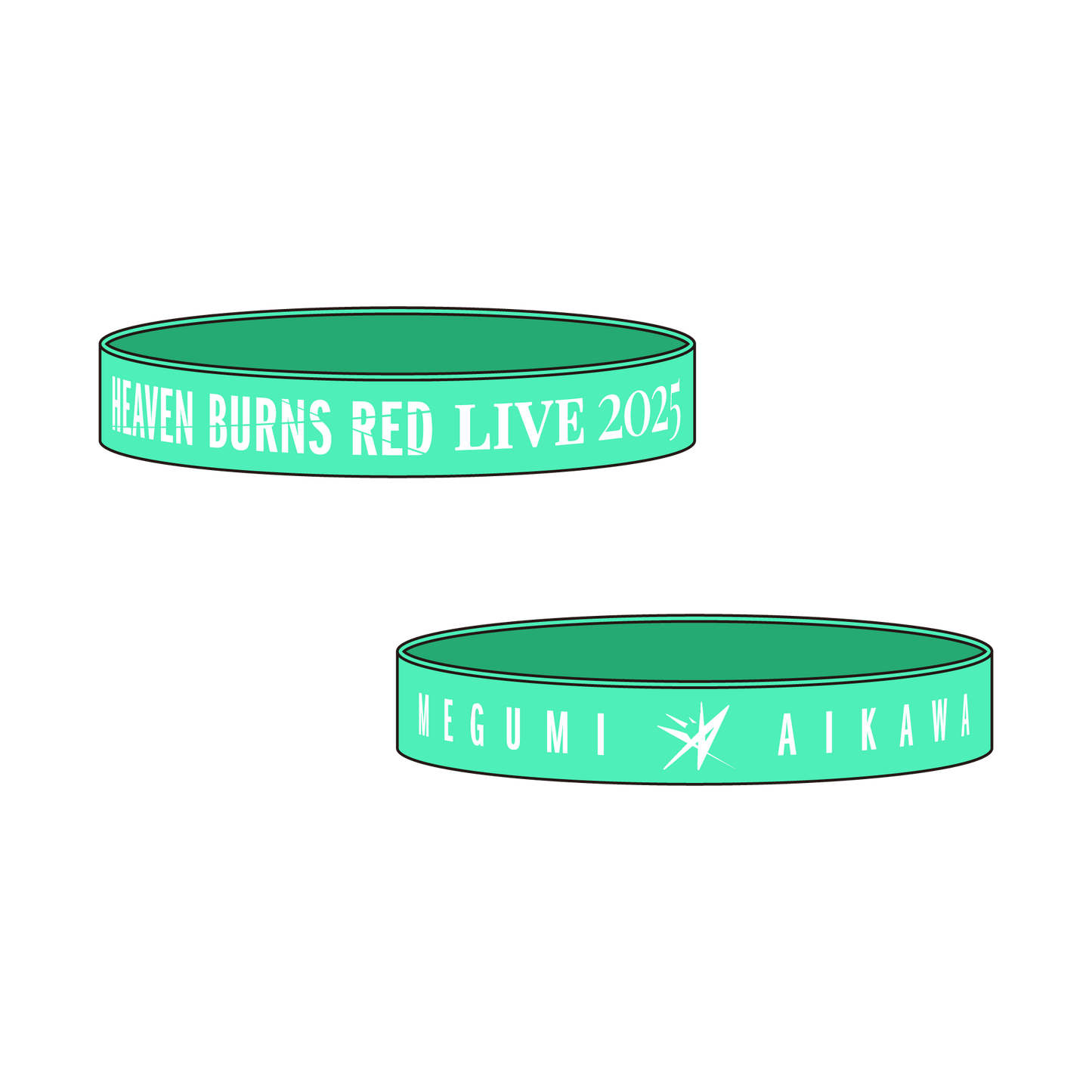 『HEAVEN BURNS RED LIVE 2025』 第31A部隊 ラバーバンド 「逢川 めぐみ」