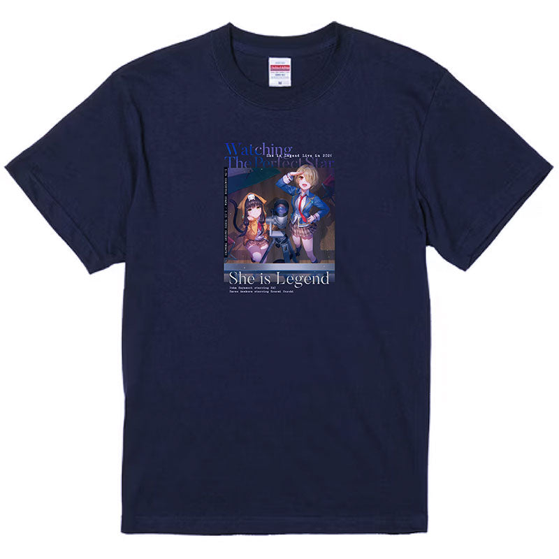“Watching The Perfect Star” She is Legend Live in 2026 オリジナルTシャツ(キービジュアル)