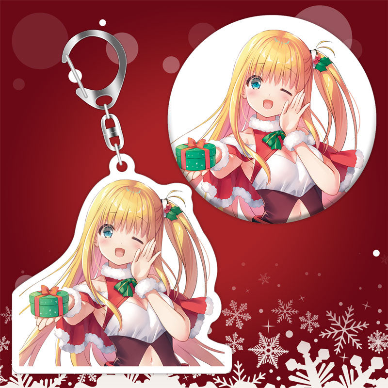 Charlotte 西森 柚咲 アクリルキーホルダー&缶バッジセット