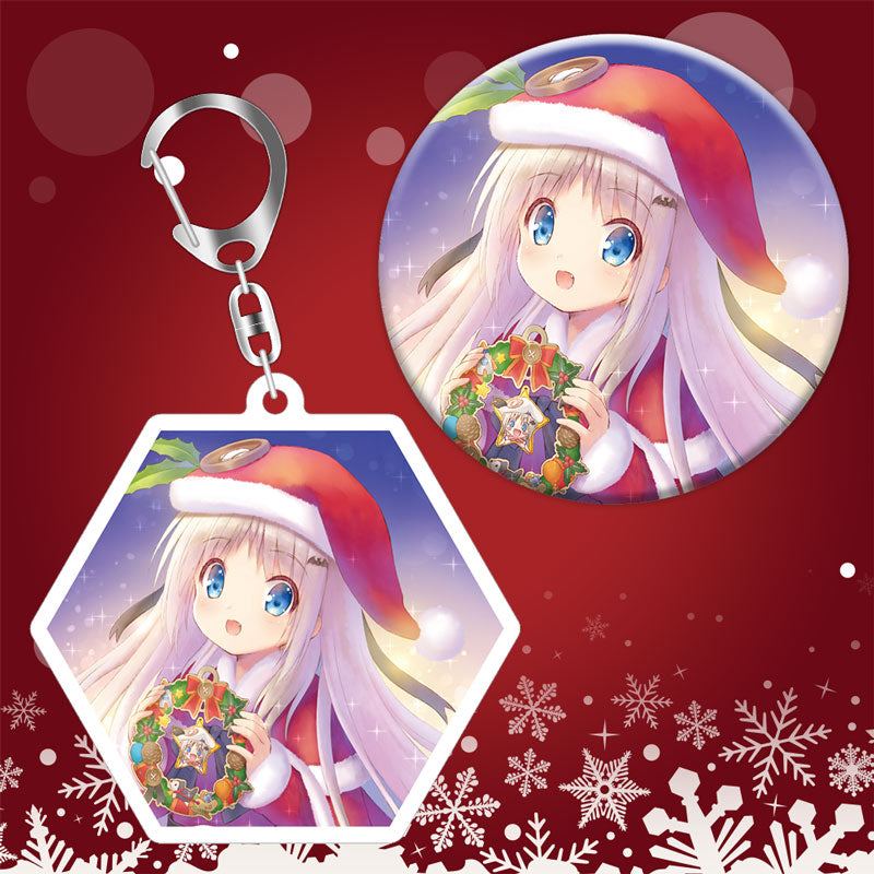 クドリャフカ アクリルキーホルダー&缶バッジセット