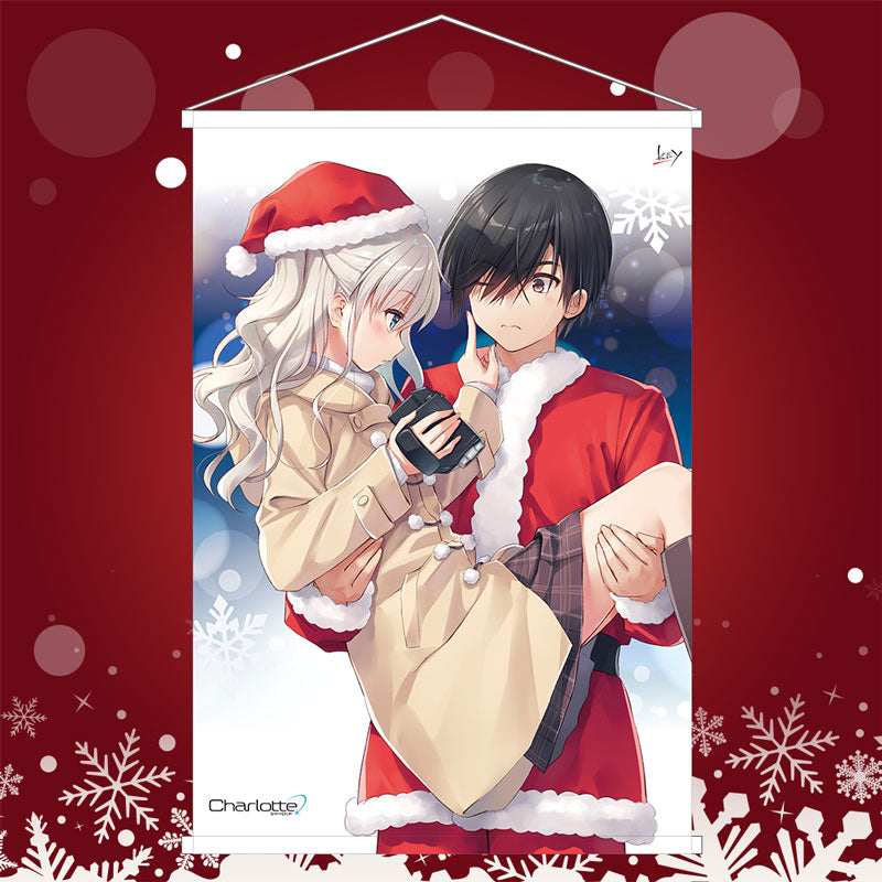 Charlotte 乙坂 有宇&友利 奈緒 B2タペストリー
