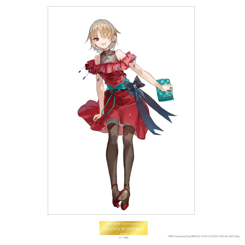 ヘブンバーンレッド 茅森 月歌(Key25th) 高精細複製イラスト【受注販売】