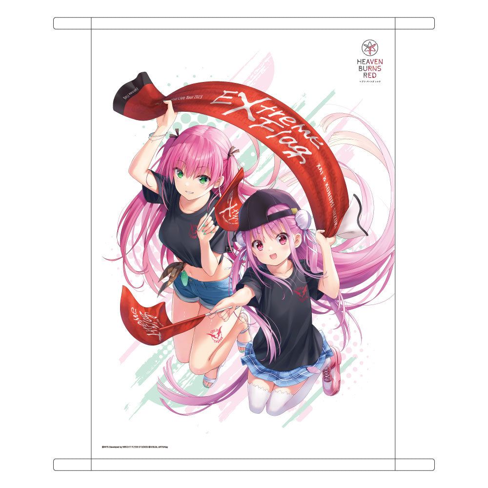 She is Legend Live Tour 2023 "Extreme Flag" B2タペストリー(逢川&國見ver.)