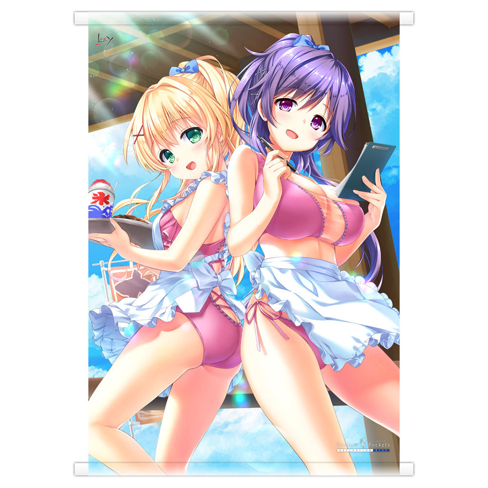 Summer Pockets RB B2タペストリー 紬 ヴェンダース&水織 静久 2023ver.