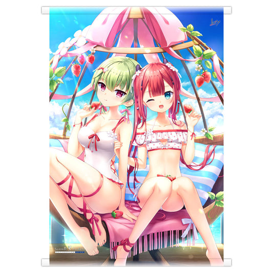 Summer Pockets RB B2タぺストリー 神山 識&野村 美希 2023ver.