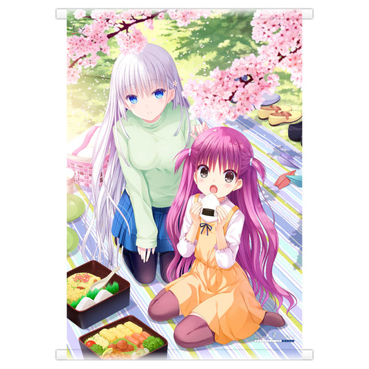 Summer Pockets RB B2タぺストリー 鳴瀬 しろは&加藤 うみ 2019 Key Calendar