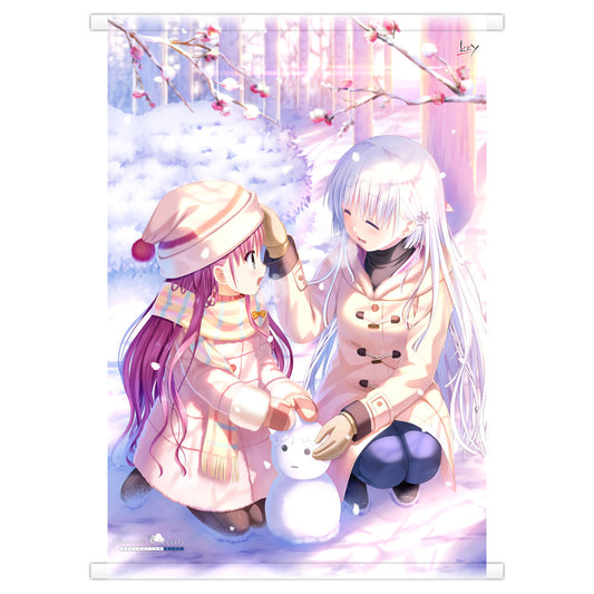 Summer Pockets RB B2タペストリー 鳴瀬 しろは&加藤 うみ 2021 Key Calendar