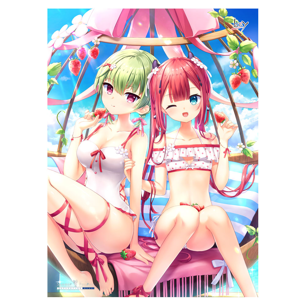 Summer Pockets RB キャンバスボード 神山 識&野村 美希 2023ver._正面