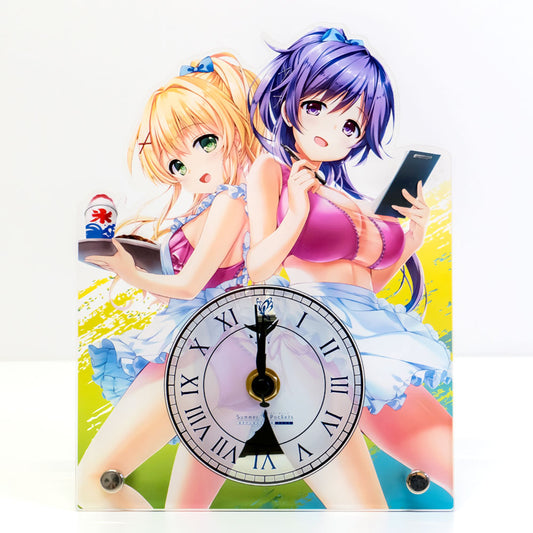 Summer Pockets RB アクリルクロック 紬 ヴェンダース&水織 静久 2023ver.