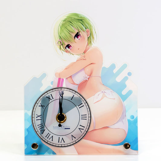 Summer Pockets RB アクリルクロック  野村 美希 2022ver.