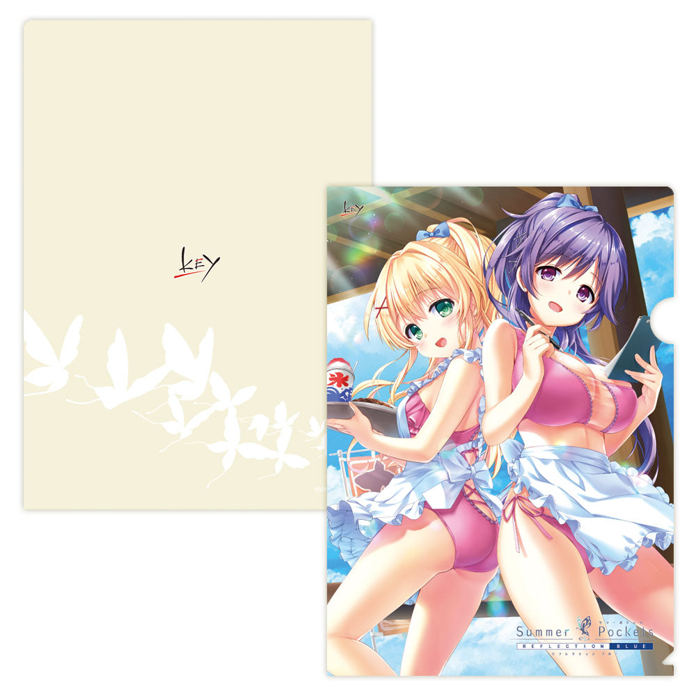 Summer Pockets RB クリアファイル 紬 ヴェンダース&水織 静久 2023ver.