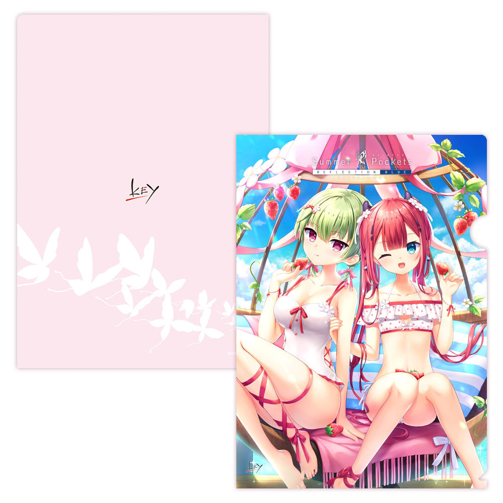 Summer Pockets RB クリアファイル 神山 識&野村 美希 2023ver.