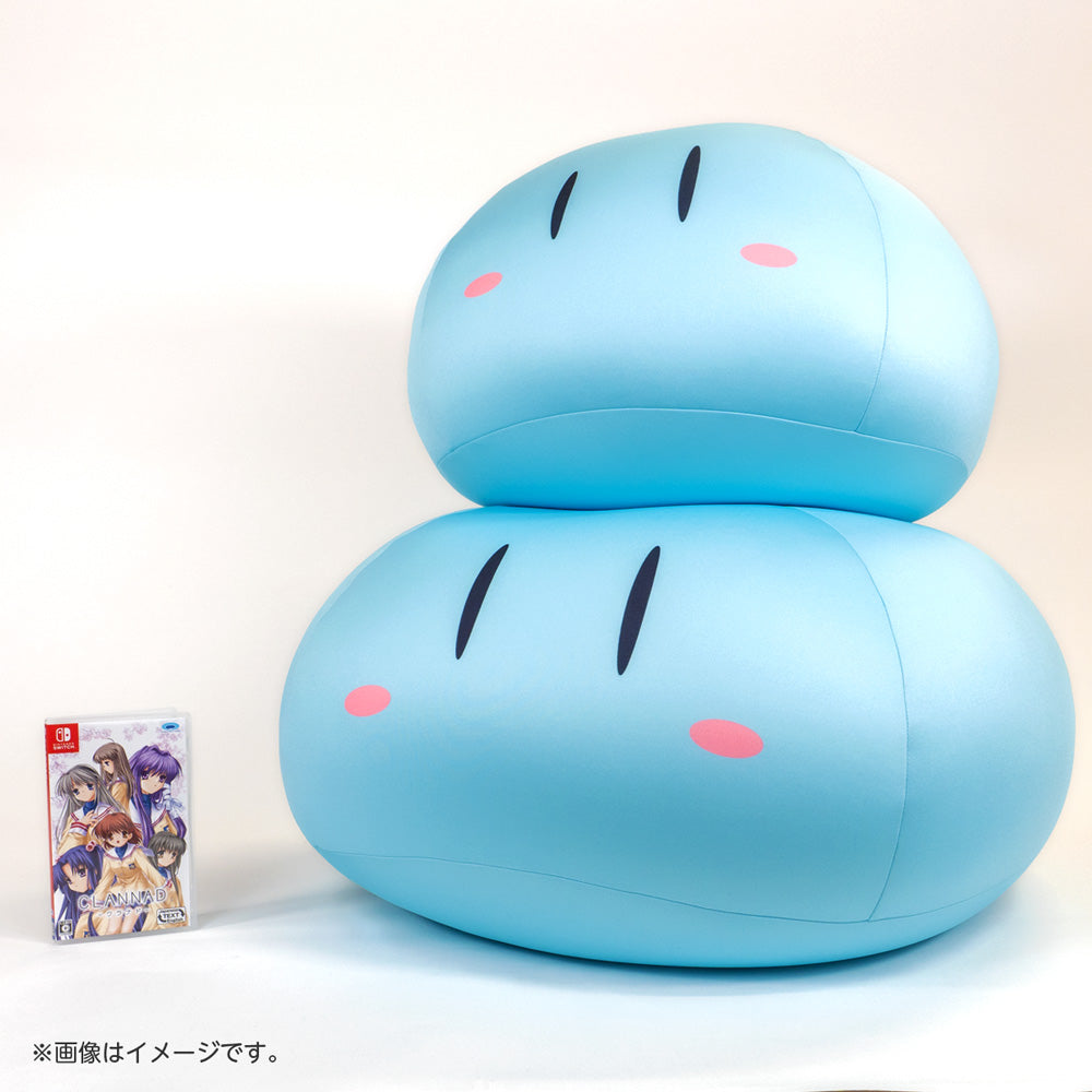 だんご大家族クッション(LLサイズ)ブルー【受注販売終了】