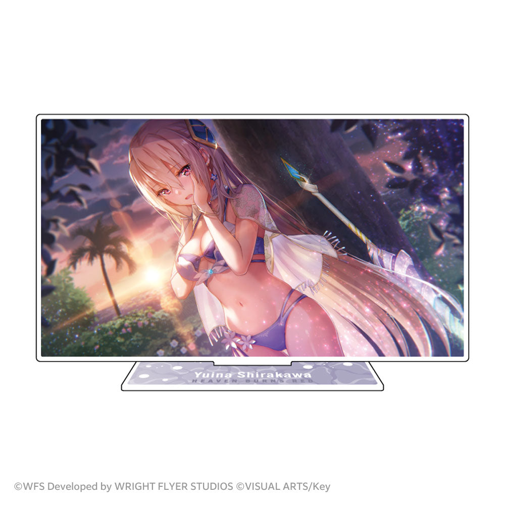 ヘブンバーンズレッド 2.5周年記念グッズ アクリルパネル 白河ユイナ【受注販売終了】