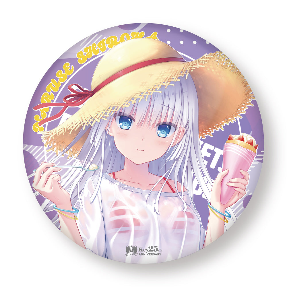 Summer Pockets RB 鳴瀬 しろは(2024ver.) 特大缶バッジ