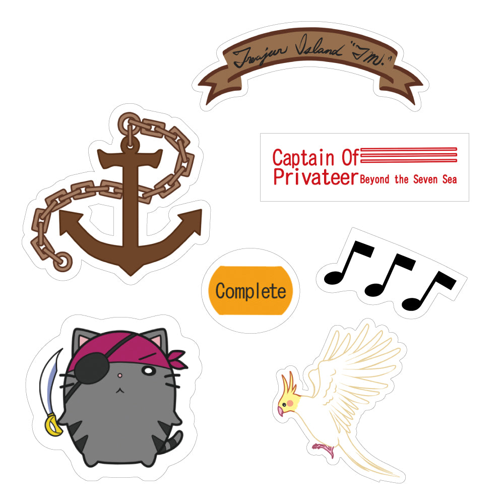 Summer Pockets RB 久島 鴎 スーツケースステッカーセット