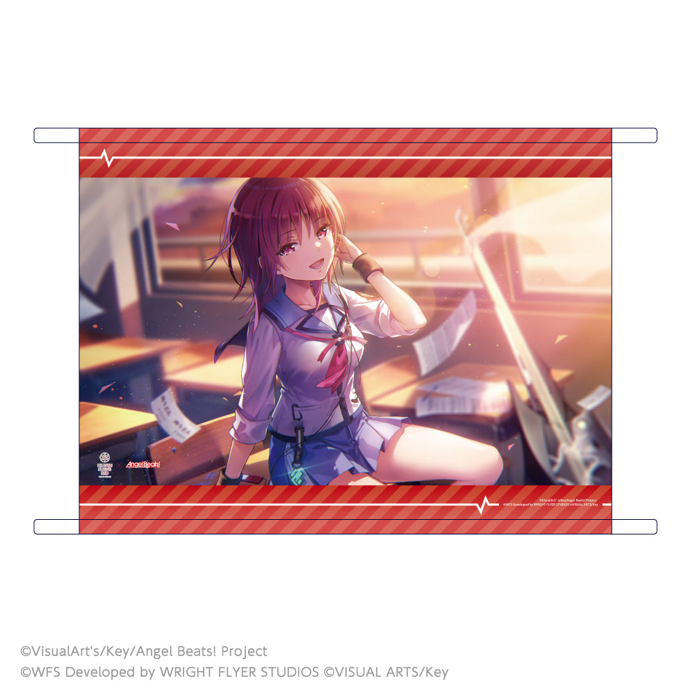 HEAVEN BURNS RED × Angel Beats! 岩沢 B2タペストリー