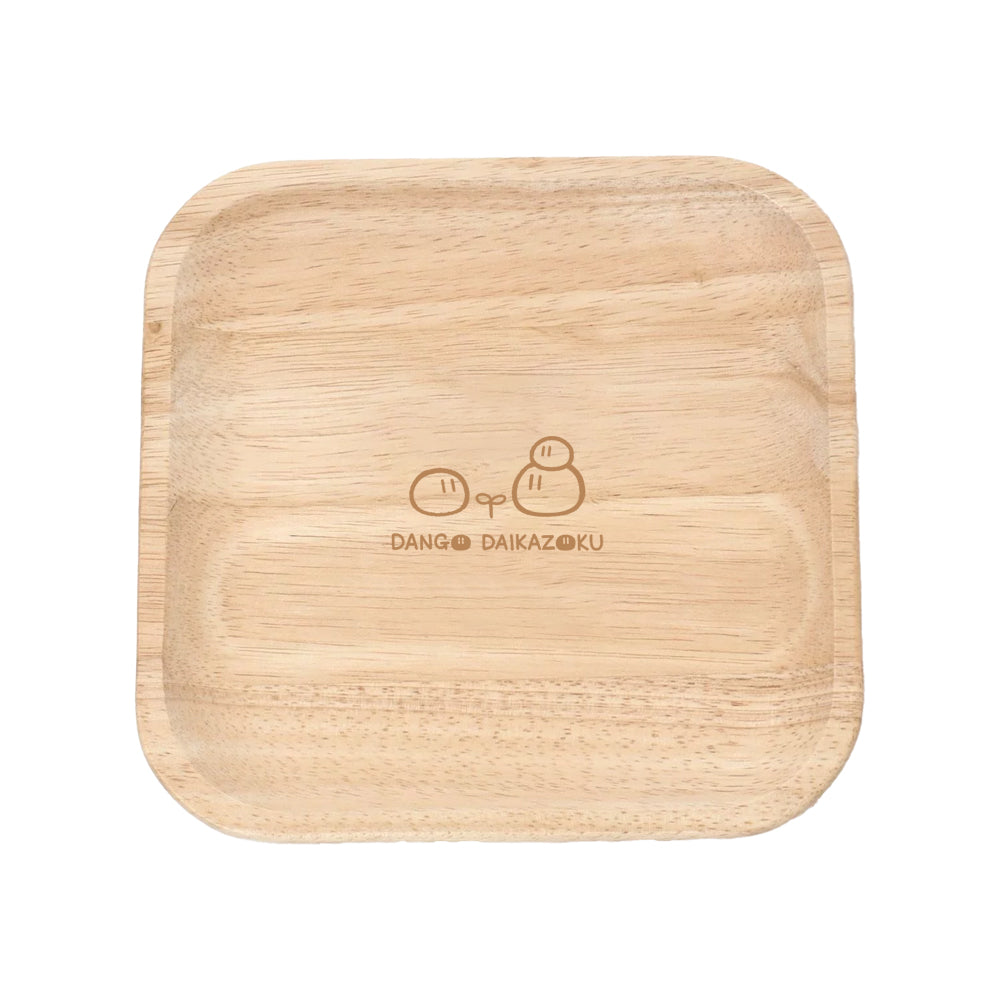 だんご大家族 ウッドプレート