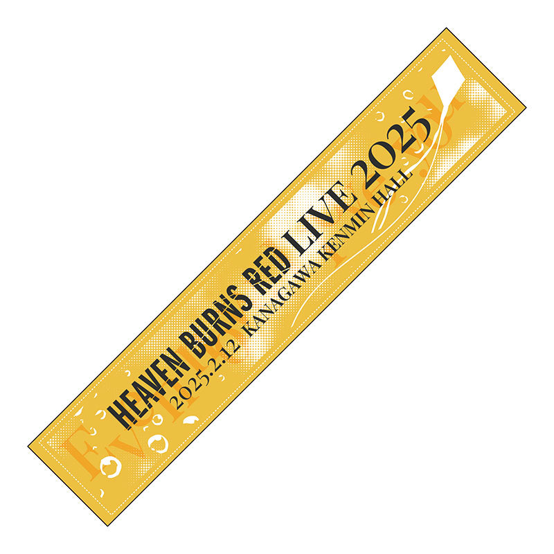 『HEAVEN BURNS RED LIVE 2025』 マフラータオル