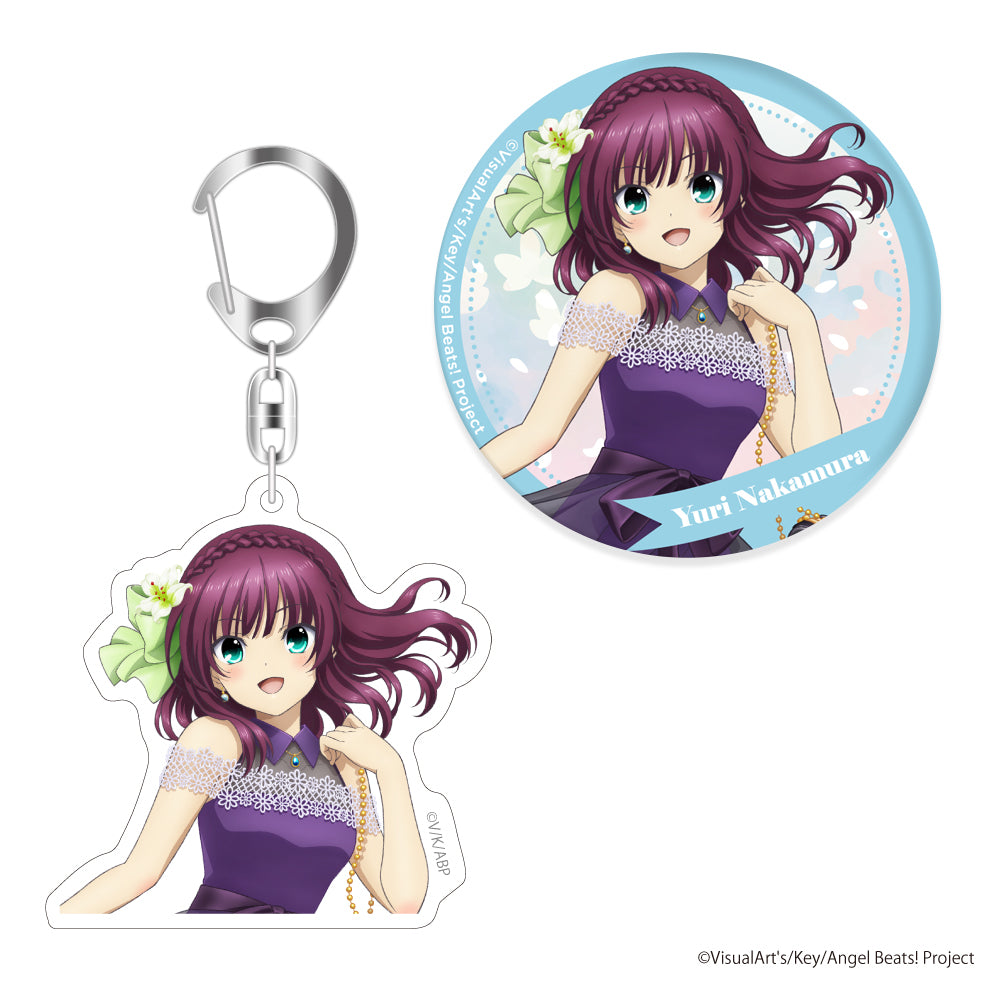 Key25th 仲村 ゆり アクリルキーホルダー・缶バッジセット