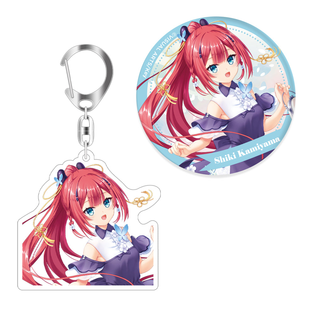 Key25th 神山 識 アクリルキーホルダー・缶バッジセット