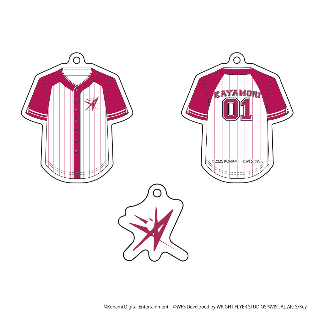 HEAVEN BURNS RED × 実況パワフルプロ野球 第31A部隊 ユニフォームアクリルチャーム