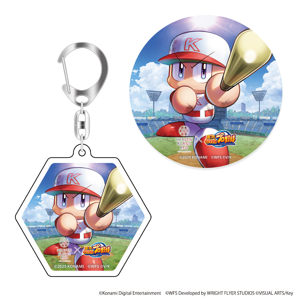実況パワフルプロ野球 パワプロ アクリル セット アクスタ アクキー HEAVEN BURNS RED × 実況パワフルプロ野球 パワプロ君 アクリル