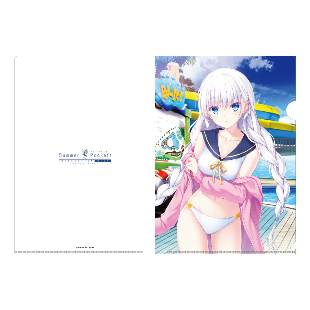 A4クリアファイル4種 サマポケチャレンジ Summer Pockets 5th サマポケ