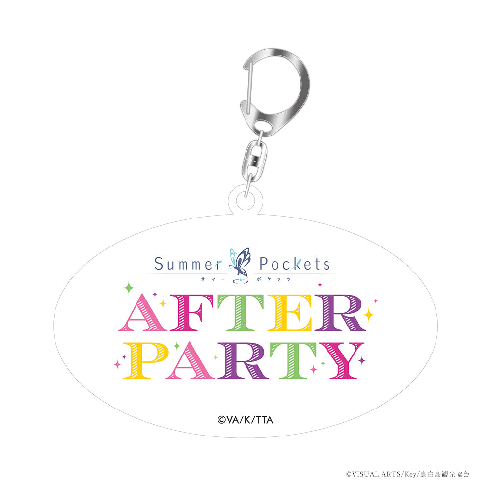 TVアニメ『Summer Pockets』AFTER PARTY オリジナルロゴアクリルキーホルダー