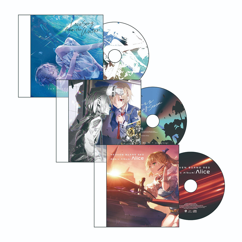 『HEAVEN BURNS RED LIVE 2026』トレーディングCD型アクリルキーホルダー(全3種)