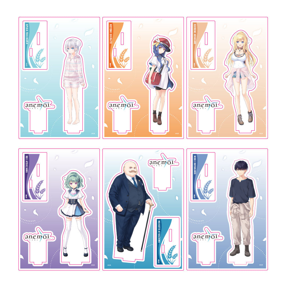 anemoi トレーディングアクリルスタンドC(全6種ランダム)