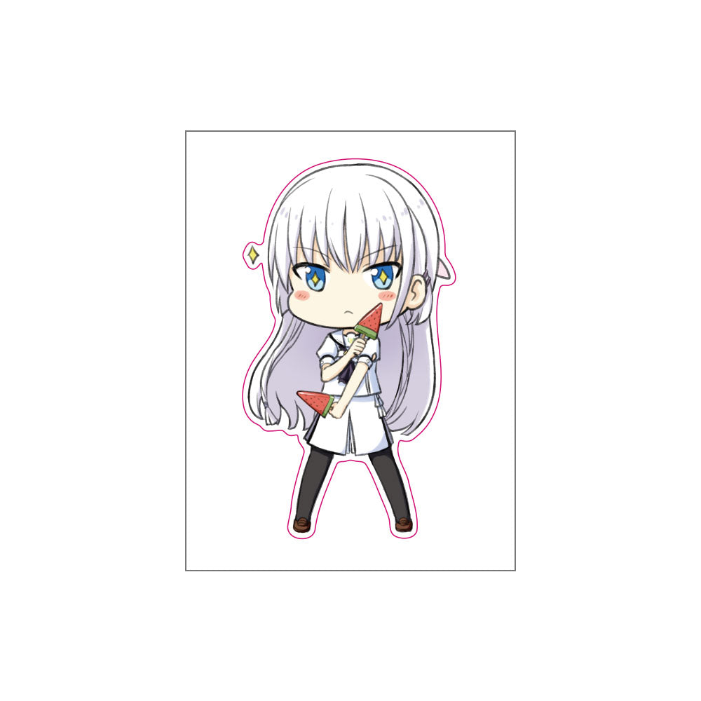 Summer Pockets RB アパレルステッカー 鳴瀬 しろは