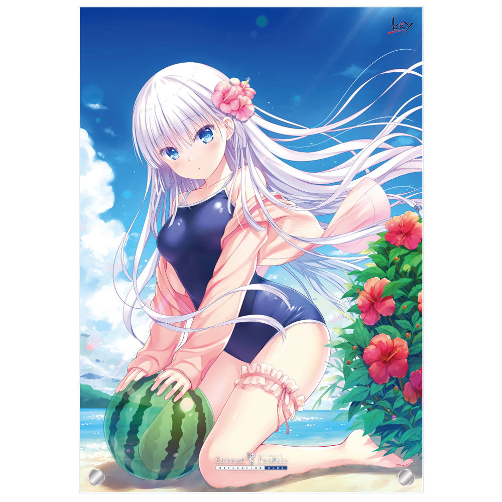 Summer Pockets RB A4アクリルパネル 鳴瀬 しろは 2022ver.