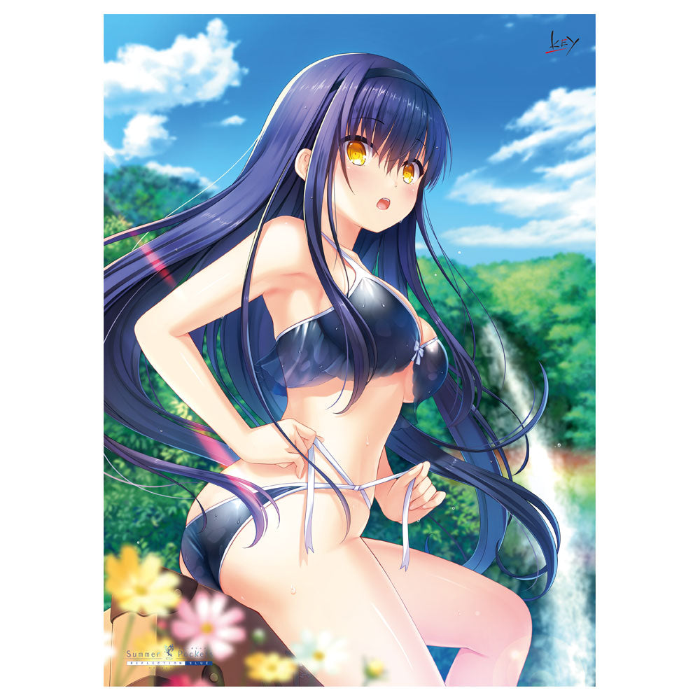 Summer Pockets RB キャンバスボード 久島 鴎 2022ver._イメージ図