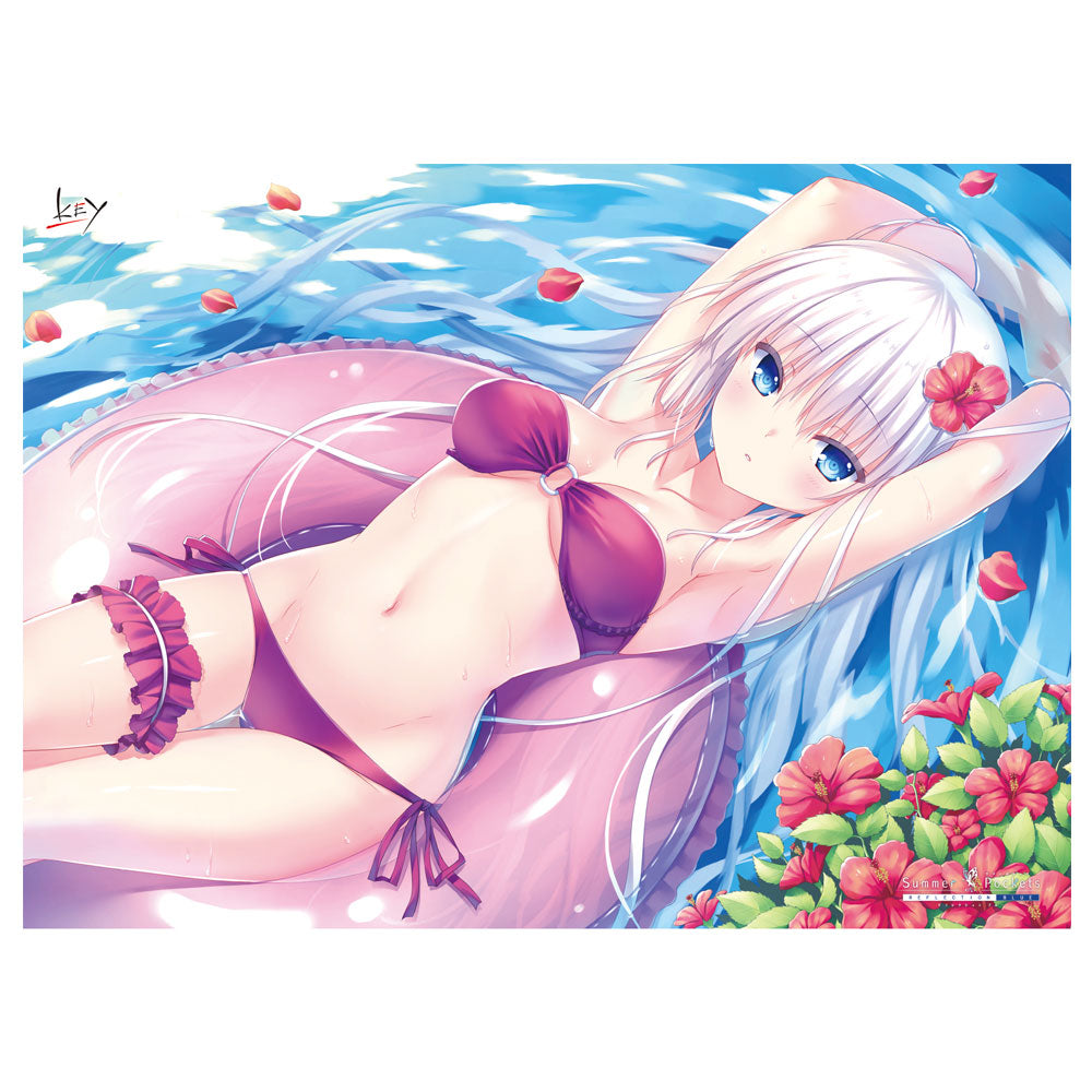 Summer Pockets RB キャンバスボード 鳴瀬 しろは_イメージ図