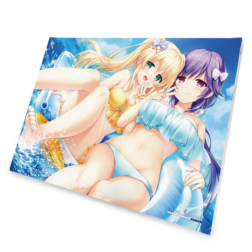 Summer Pockets RB キャンバスボード 紬 & 静久 2022ver.