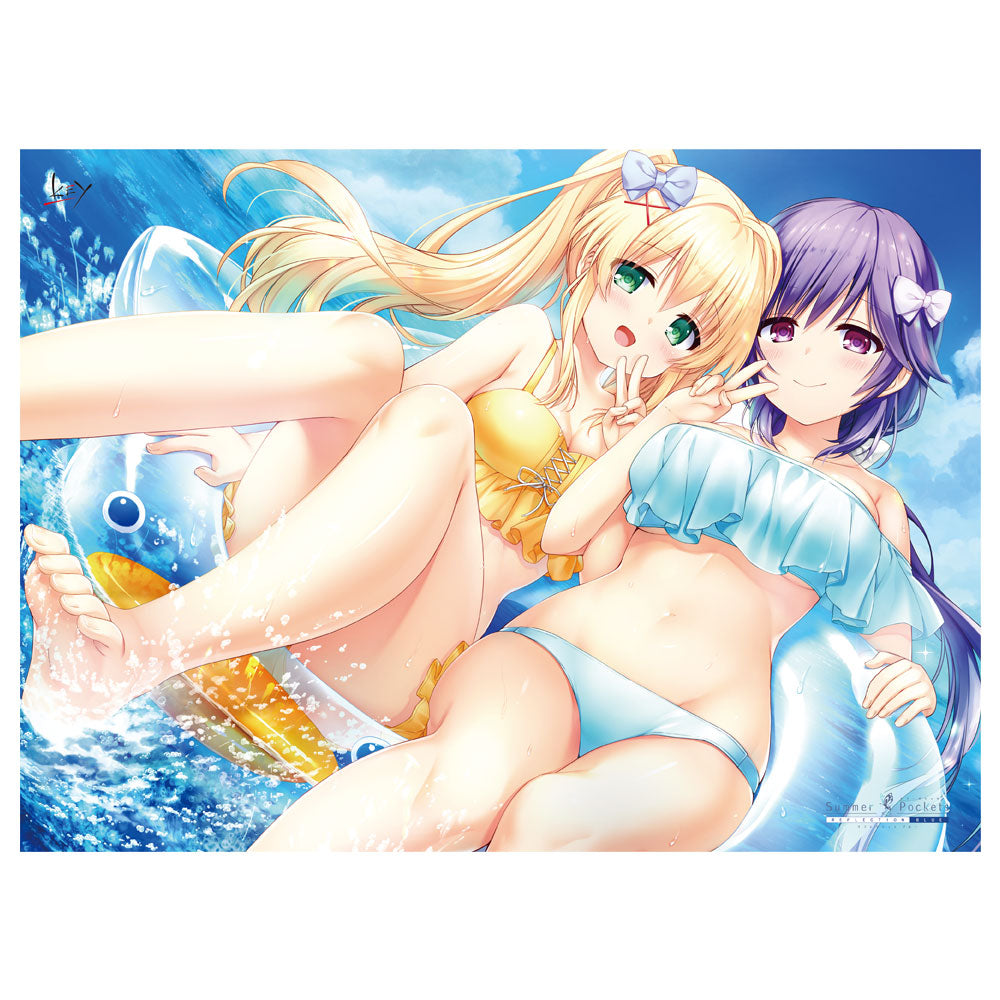 Summer Pockets RB キャンバスボード 紬 & 静久 2022ver._イメージ図