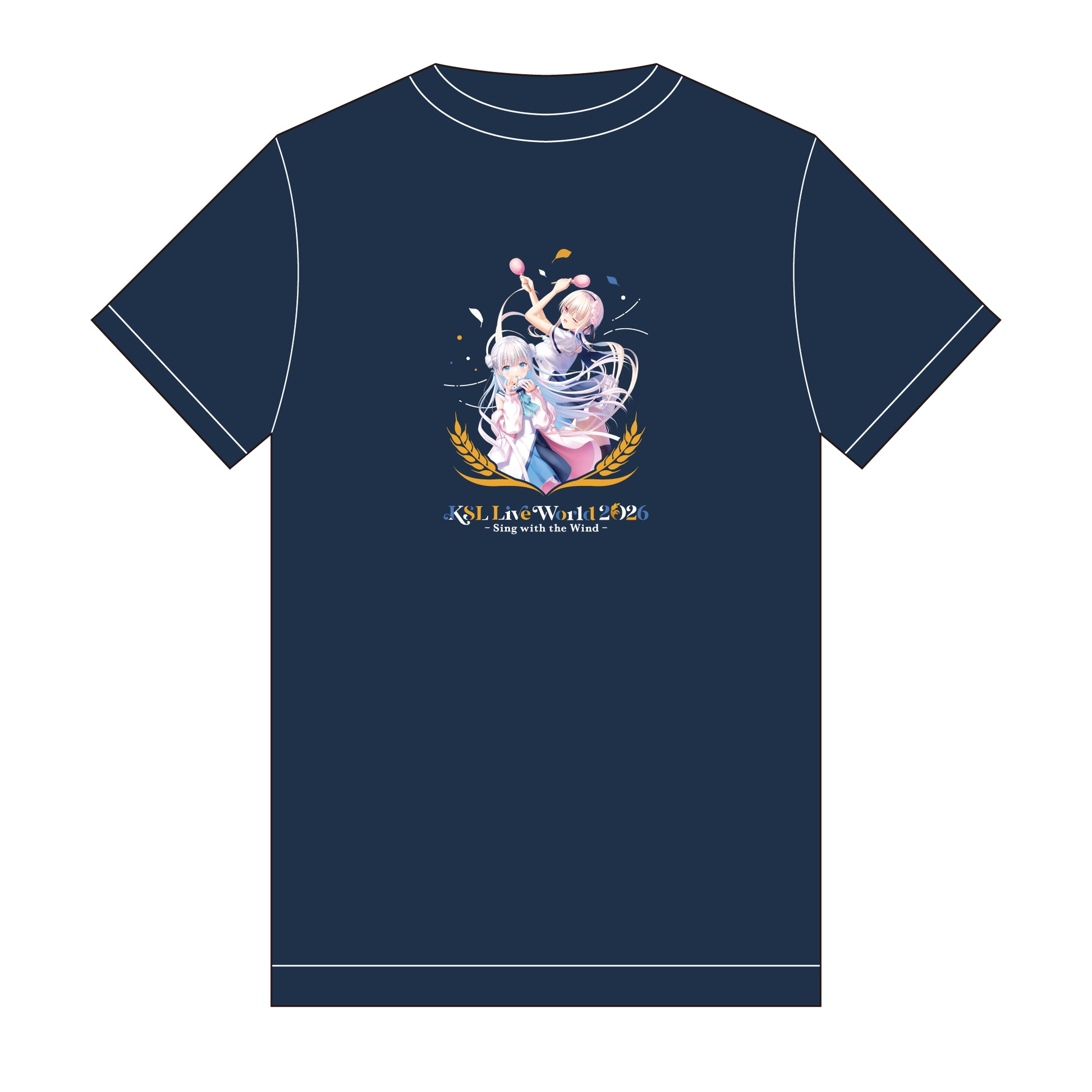 KSL Live World 2026 - Sing with the Wind -オリジナルTシャツ（キービジュアル）