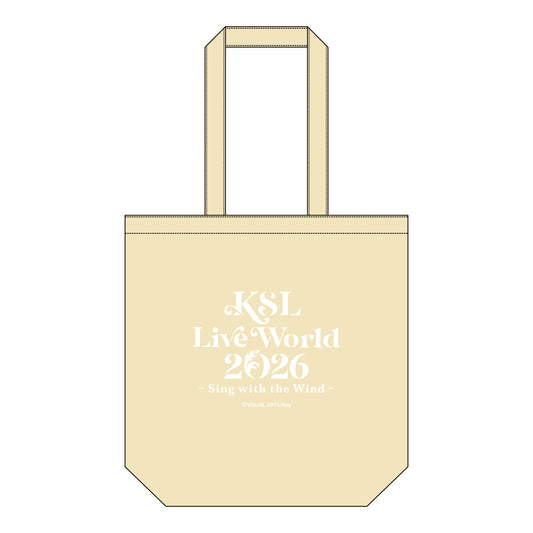 KSL Live World 2026 - Sing with the Wind -オリジナルトートバッグ