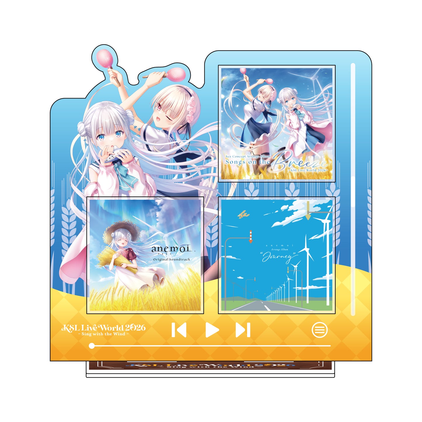 KSL Live World 2026 - Sing with the Wind -カスタムアクリルスタンド