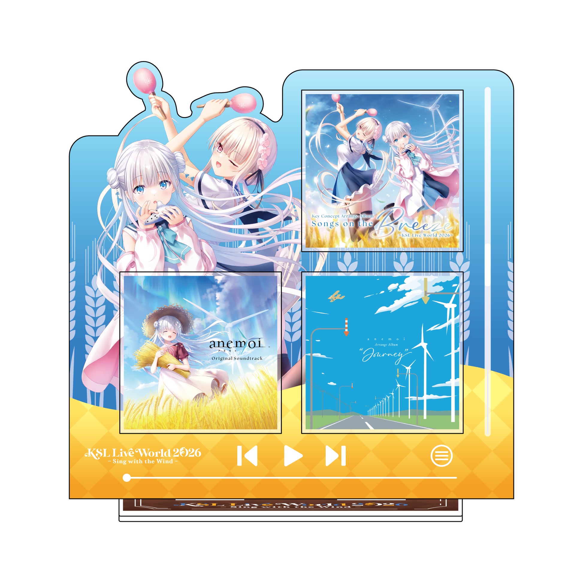 KSL Live World 2026 - Sing with the Wind -カスタムアクリルスタンド