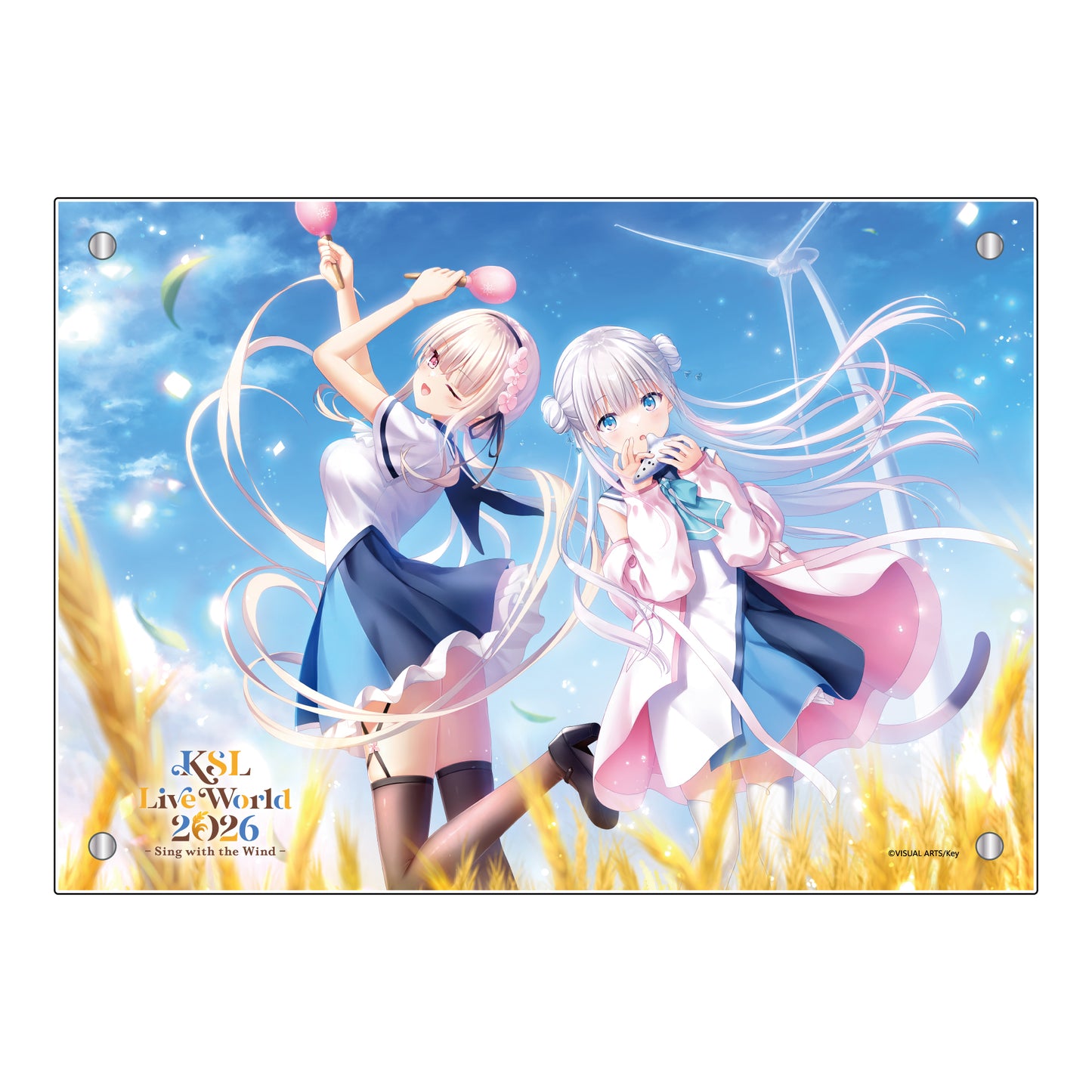 KSL Live World 2026 - Sing with the Wind -オリジナルオーロラアクリルパネル