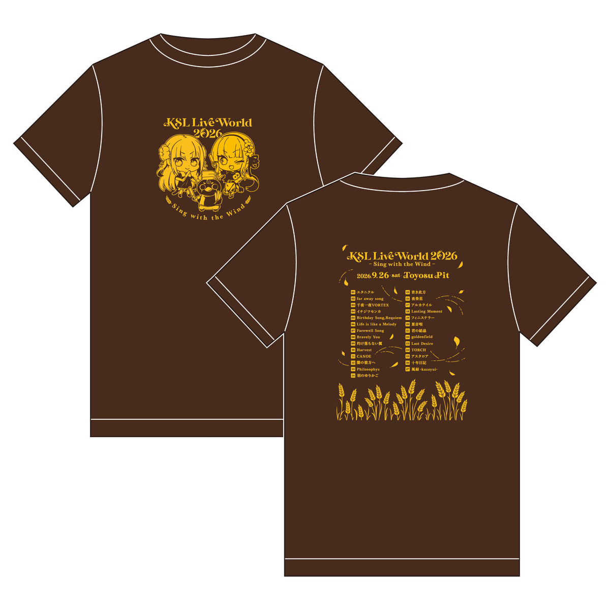 KSL Live World 2026 - Sing with the Wind -シークレットTシャツ