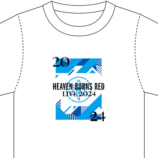 『HEAVEN BURNS RED LIVE 2024』オリジナルTシャツ(LIVE LOGO)