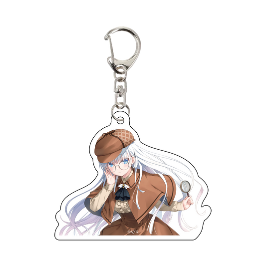 『Key 鍵のかかった白い部屋からの脱出』 オリジナルアクリルキーホルダー【受注販売】