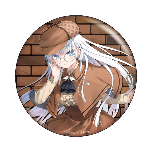『Key 鍵のかかった白い部屋からの脱出』 オリジナル缶バッジ【受注販売】