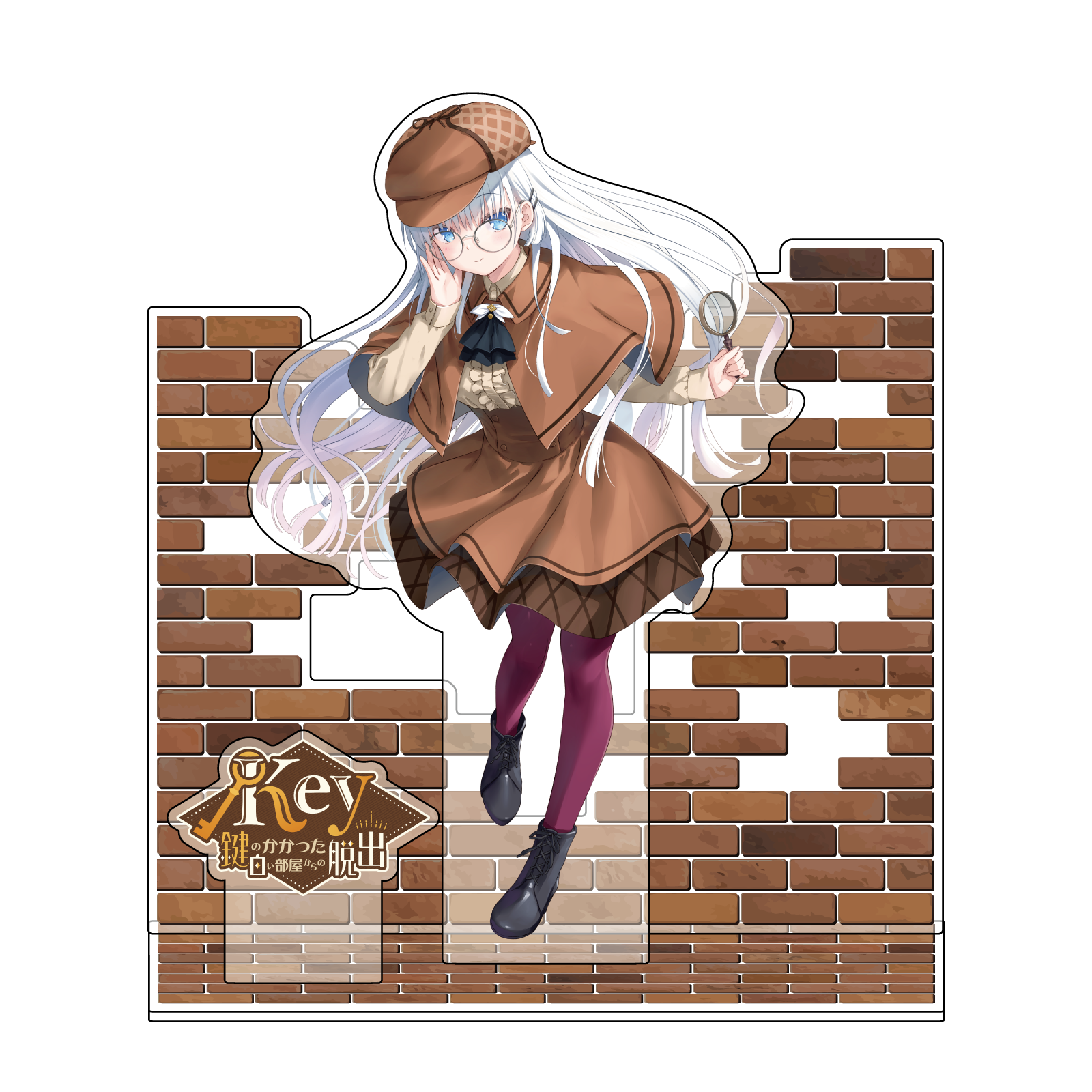 アクリルスタンド Z/X-Zillions of enemy X-」のキャラクターたちがデジタルアクリル