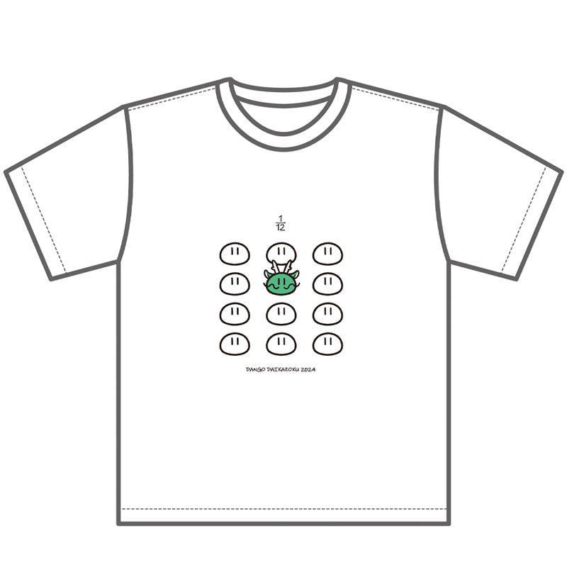 VAストア冬フェス2023年 だんご大家族Tシャツ2024ver