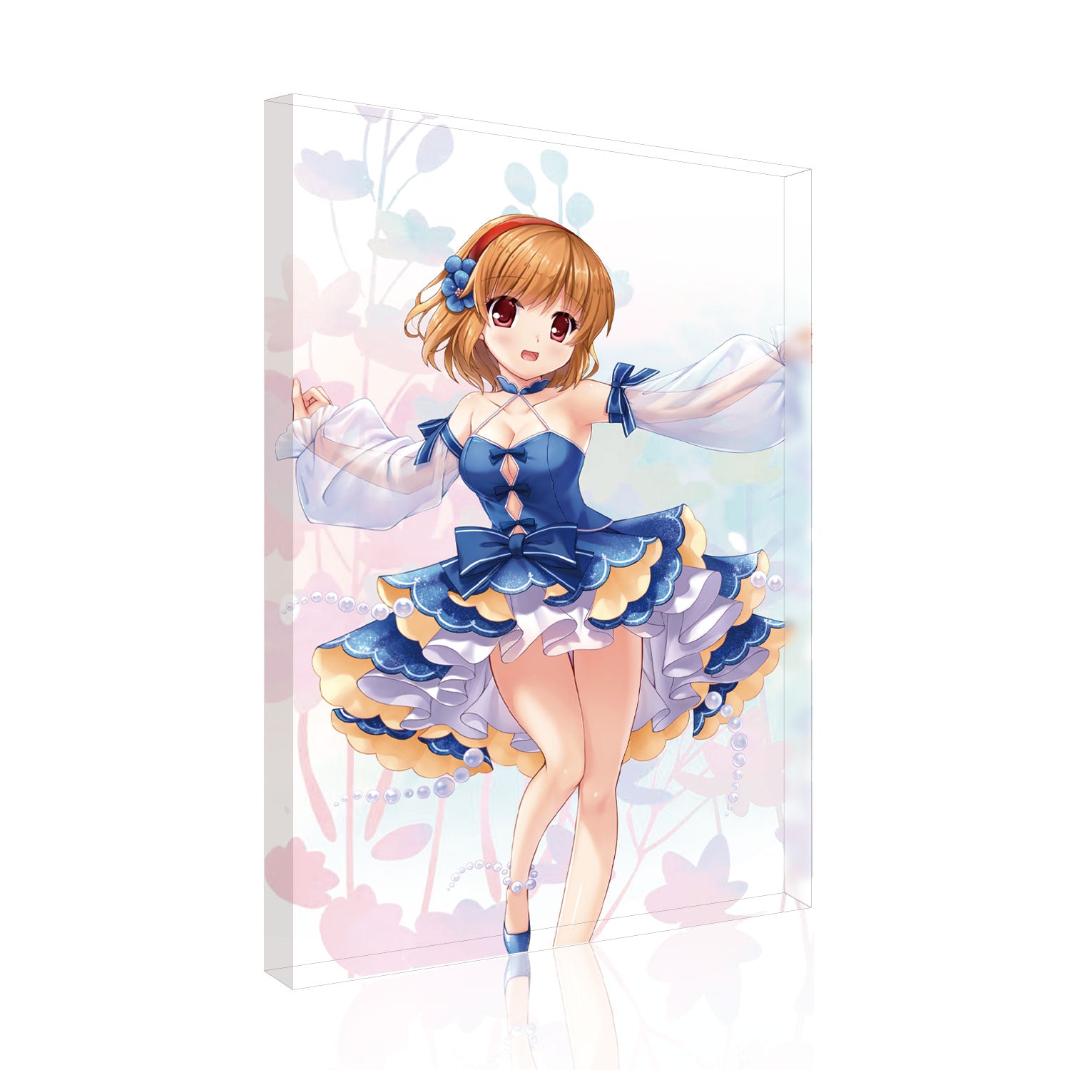 SAO キービジュアル　シリアルナンバー入り(当選ポスター付き) ジャンボカードダス 専用商品】アイドリッシュセブン クリアビジュアル