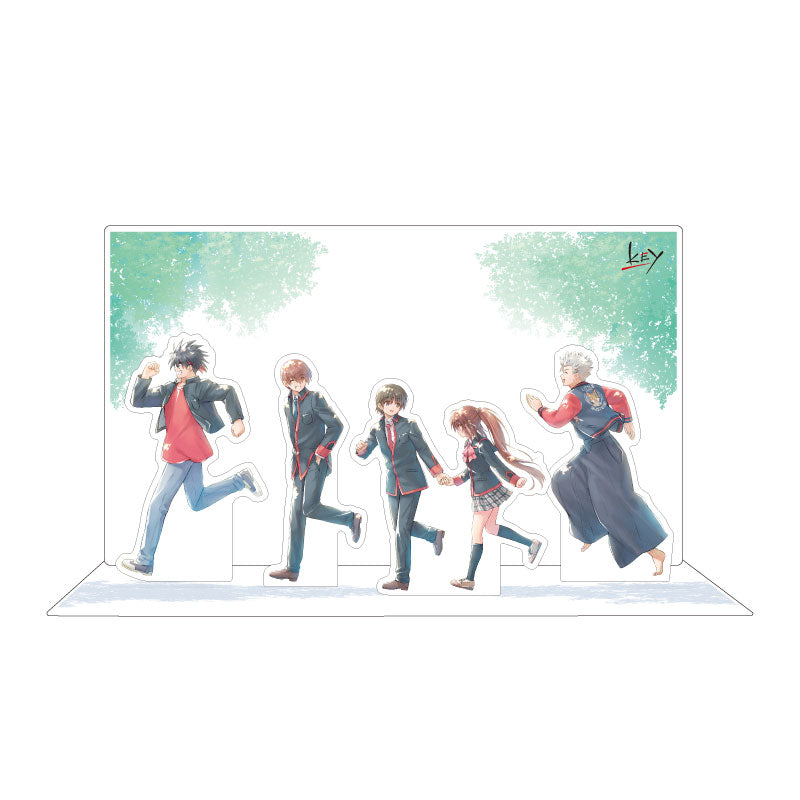 リトルバスターズ！ 背景台座付きアクリルジオラマ